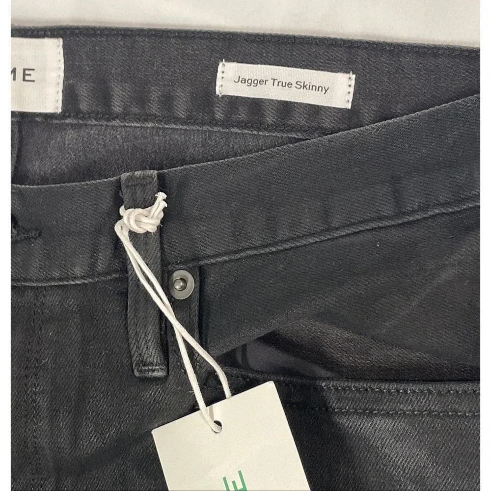 NWT‎ Frame Jagger True Skinny Black Jeans Style: LMHK795 Men's 32